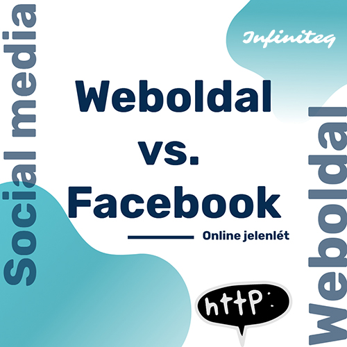 Weboldal vs facebook